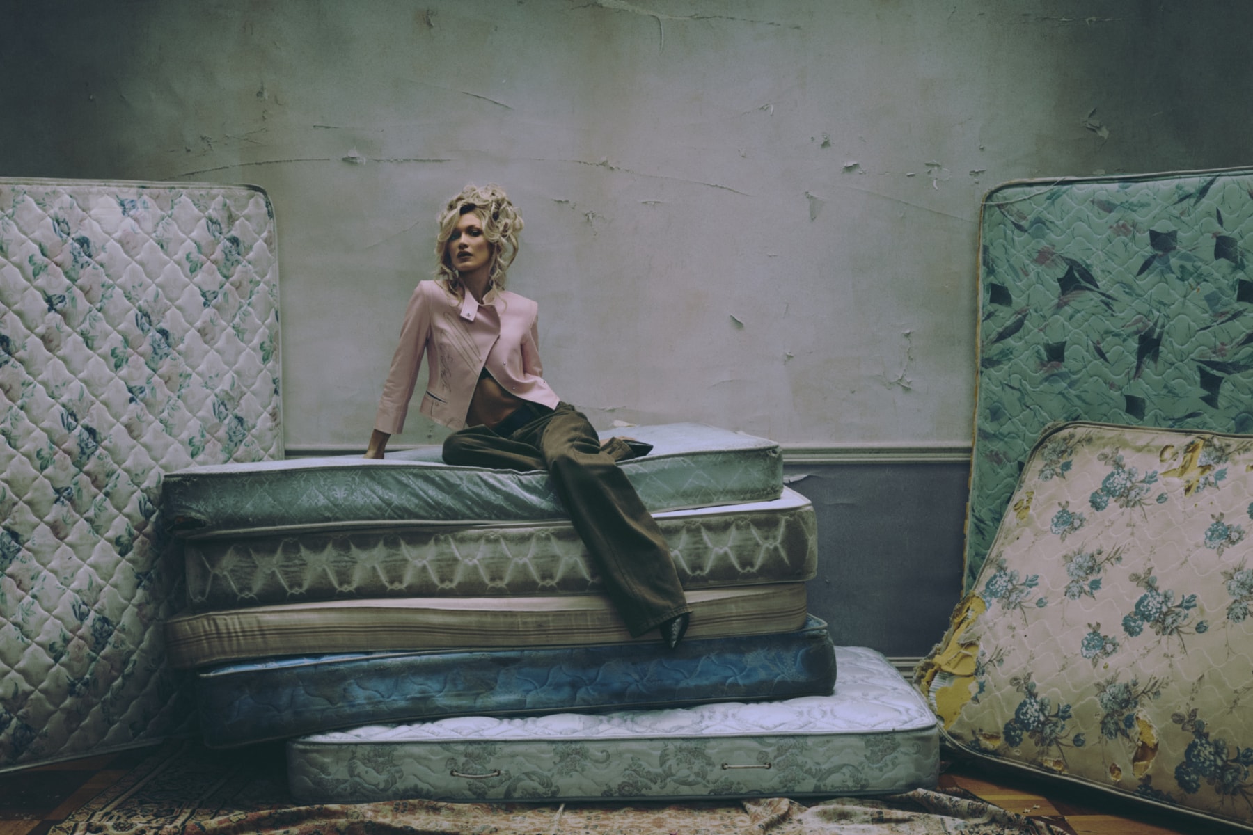 gabriel moses, bella hadid, miss sixty, campaign, woman