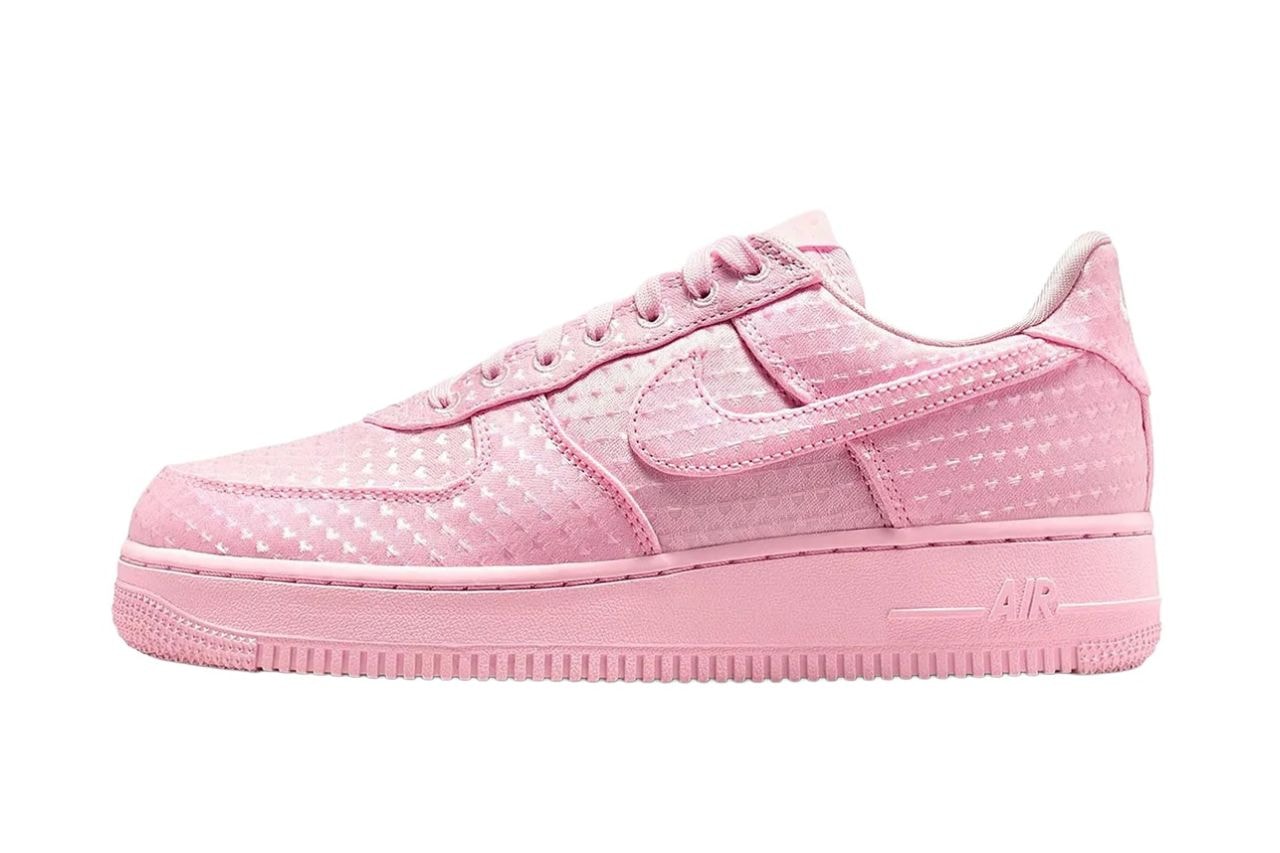Nike, Air Force 1, Valentine's Day, Sneakers, Pink Sneakers, Love, Romance, Swoosh