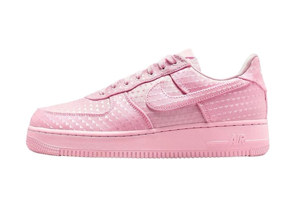 Nike, Air Force 1, Valentine's Day, Sneakers, Pink Sneakers, Love, Romance, Swoosh