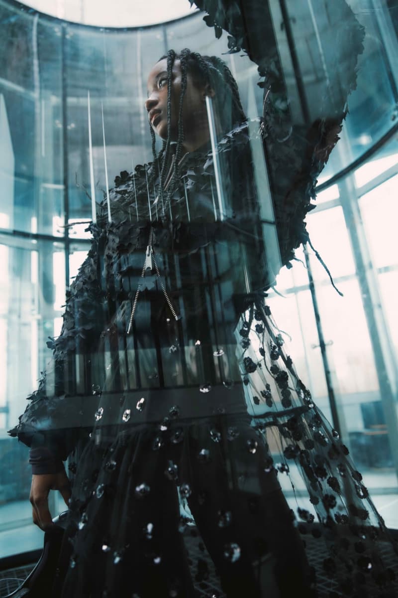 Alpha Industries, Cecilie Bahnsen, collaboration, fashion, campaign, bomber jacket, clothing, models