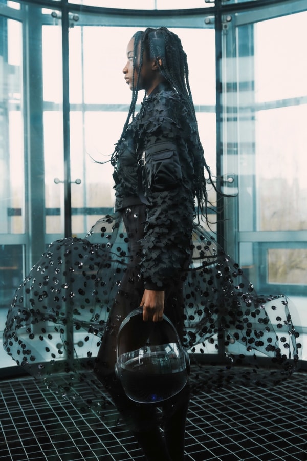Alpha Industries, Cecilie Bahnsen, collaboration, fashion, campaign, bomber jacket, clothing, models