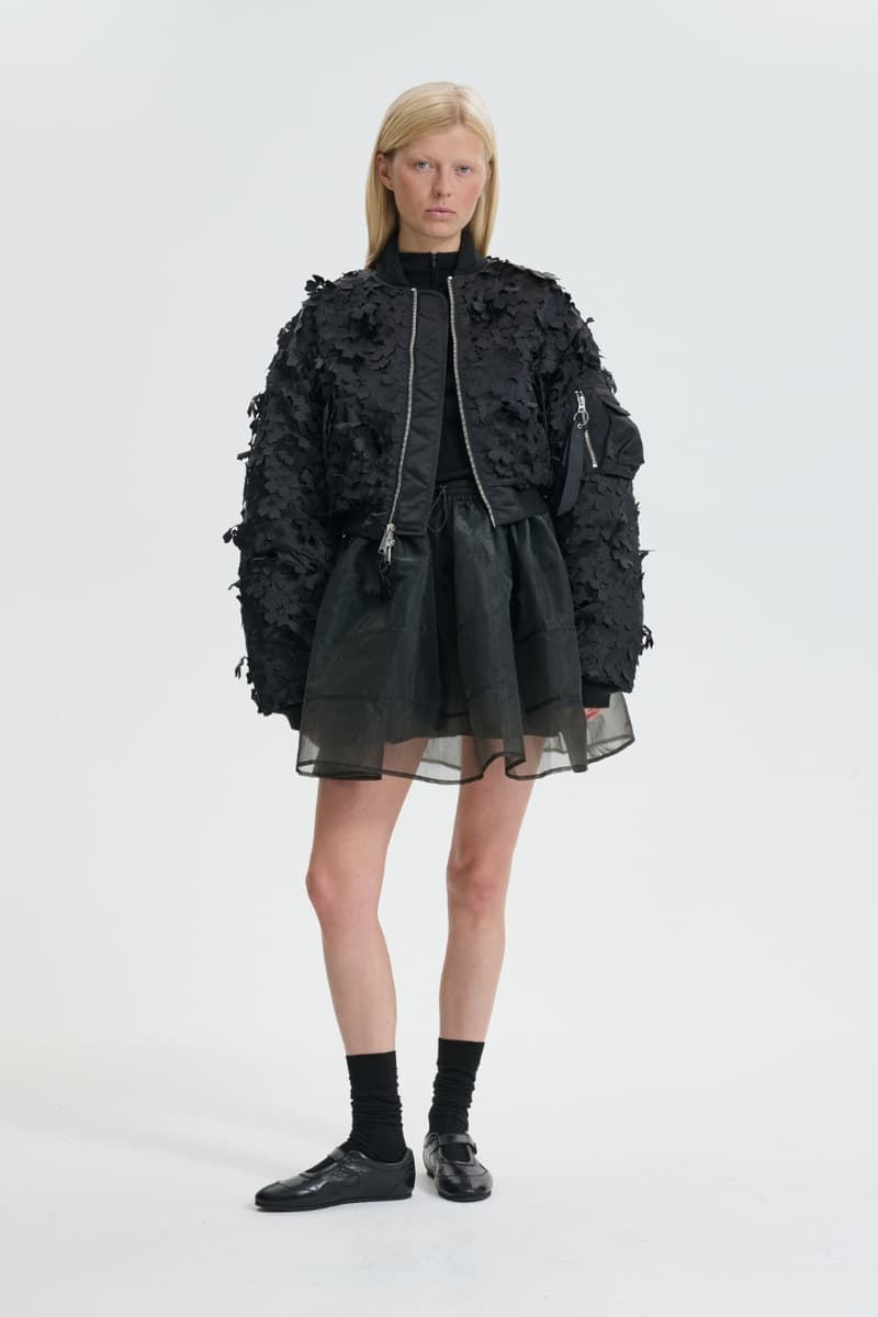 Alpha Industries, Cecilie Bahnsen, collaboration, fashion, campaign, bomber jacket, clothing, models