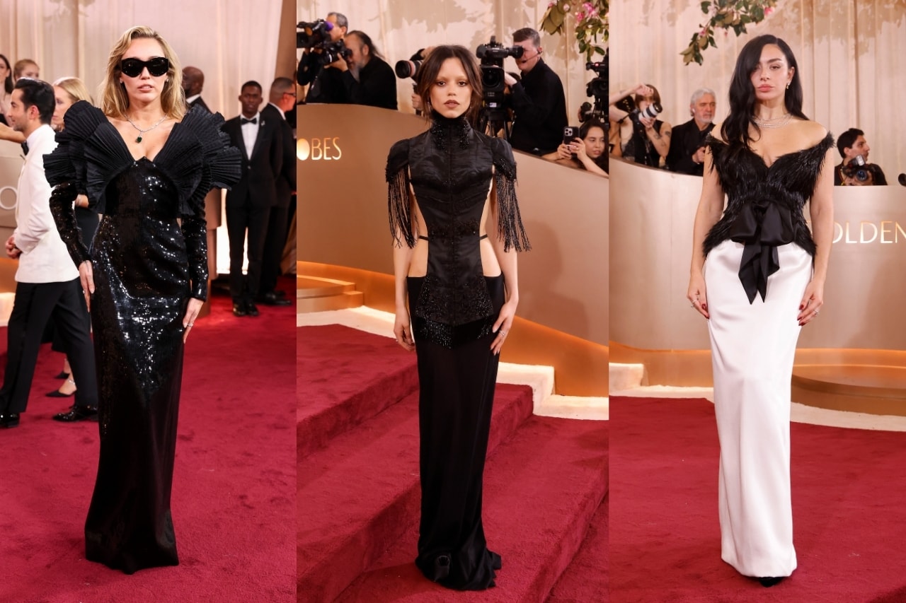 golden globes, awards, red carpet, charli xcx, mia goth, jenna ortega, ayo edebiri, gowns, dresses