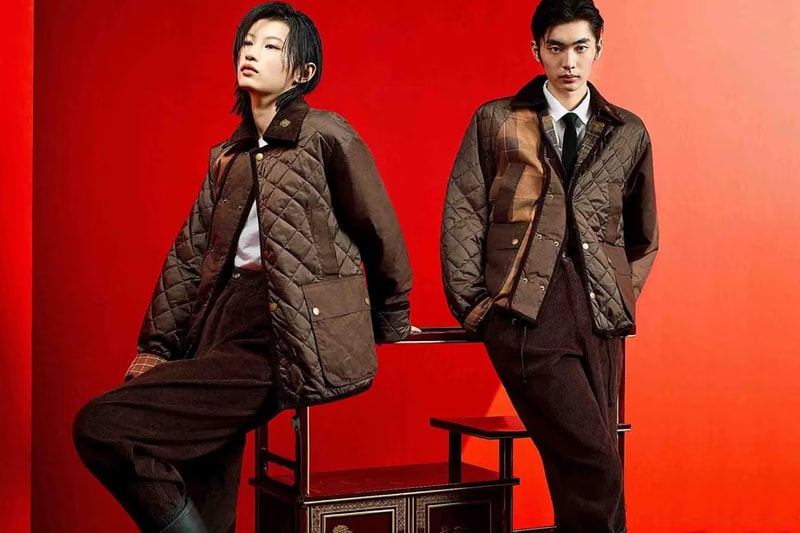Barbour, Feng Chen Wang, collaborations, collections, fashion, campaigns, clothes, year of the horse, lunar new year