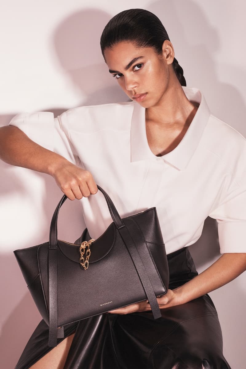 Givenchy, sarah burton, bag, hangbags, the snatch, model, campaign, fashion, accessories