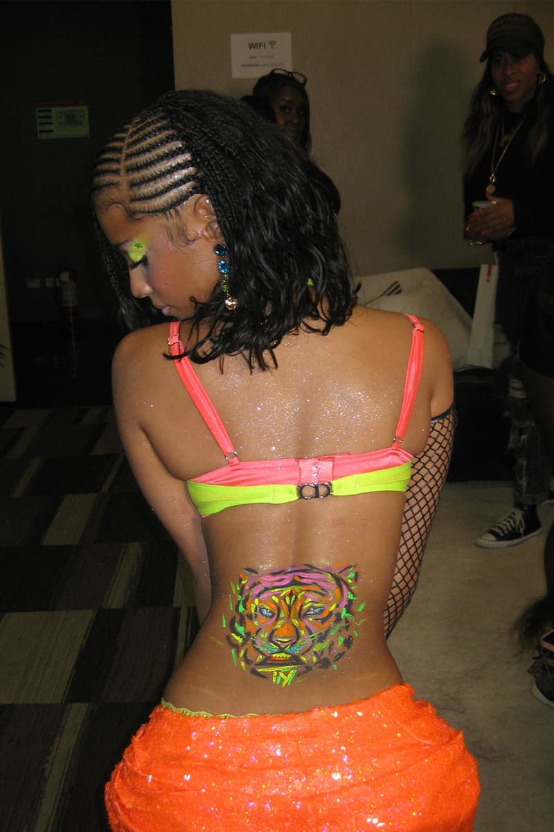 Tyla, Ngozi Edeme, Paintedbyesther, Interview, We Wanna Party Tour, Olandria Carthen, Blush, Eyeshadow, Makeup, Colorful Makeup