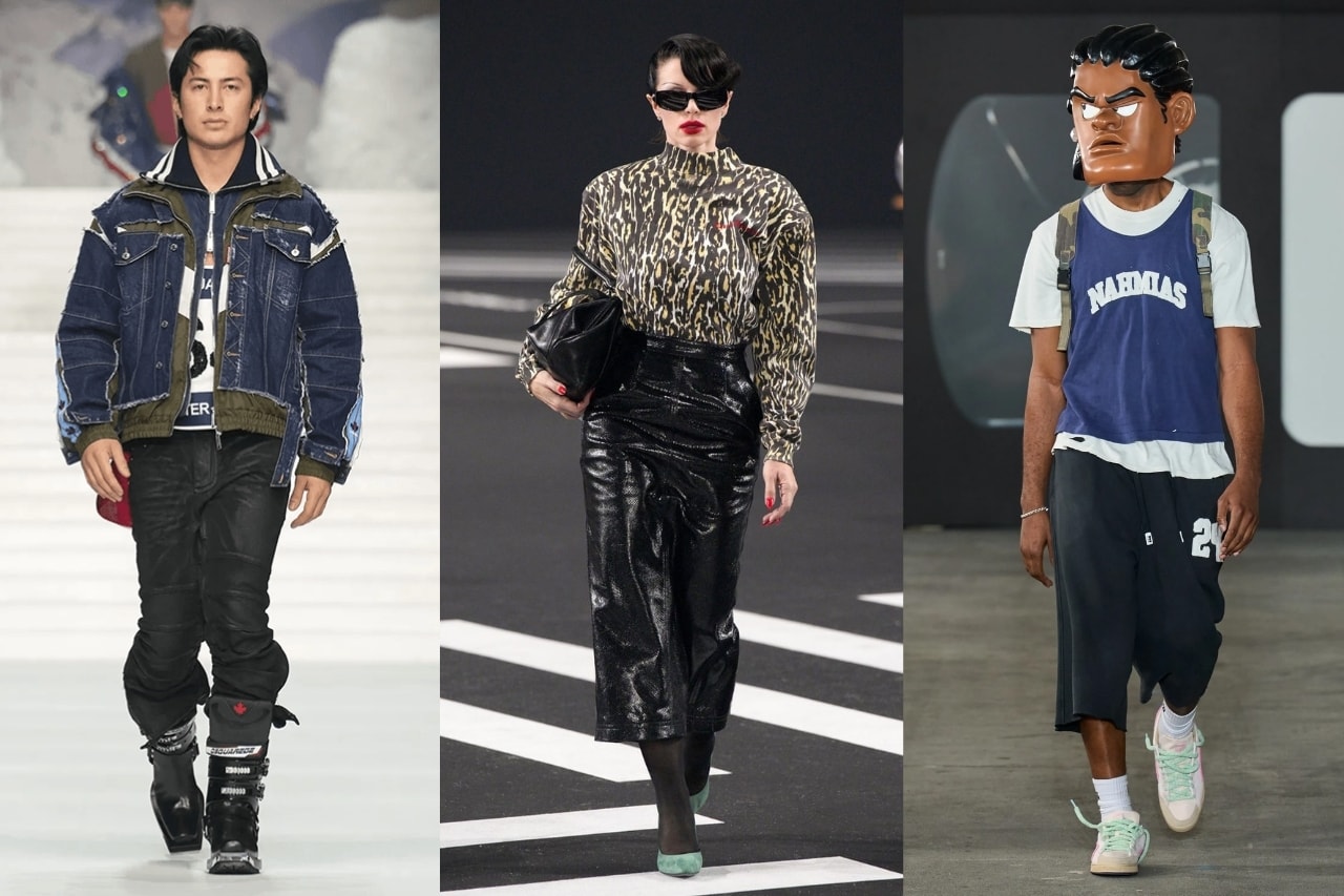 mens fashion week, milan, paris, dsquared2, hudson williams, pharrell, julia fox