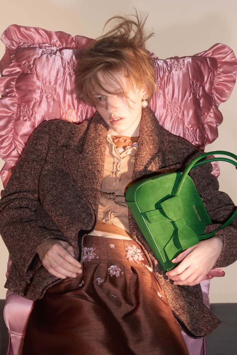 shushu tong, messy hair, pillow, models jumping, dancing, silky