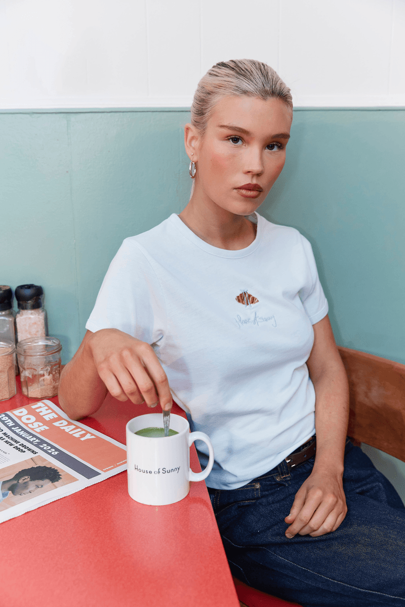 House of Sunny, london, British, campaign, ss26, collection, fashion, clothing, models, cafe