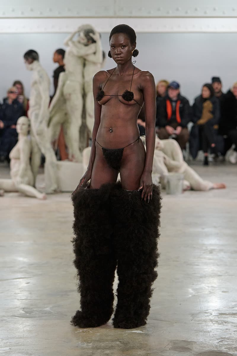 Charlie Le Mindu, SKINS, Spring/Summer 2026, Couture, Bush, Hair, PornHub, Byredo