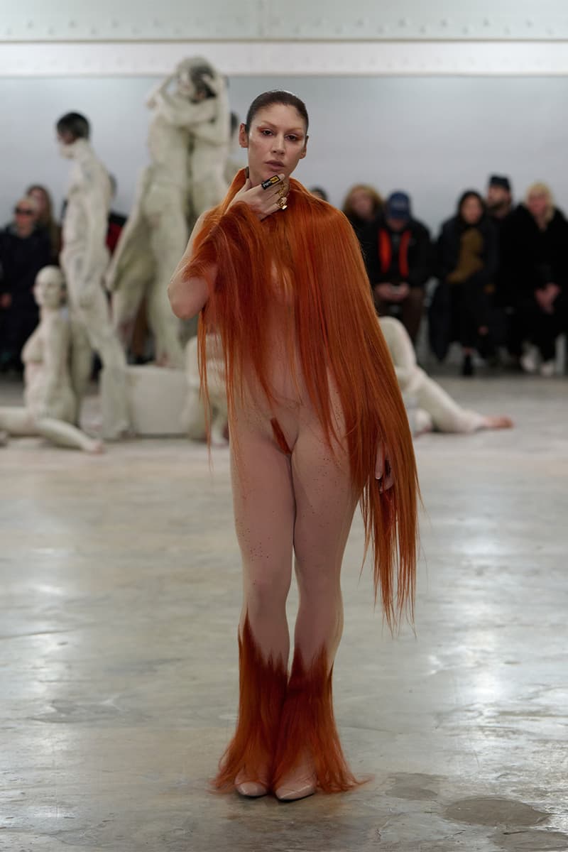 Charlie Le Mindu, SKINS, Spring/Summer 2026, Couture, Bush, Hair, PornHub, Byredo