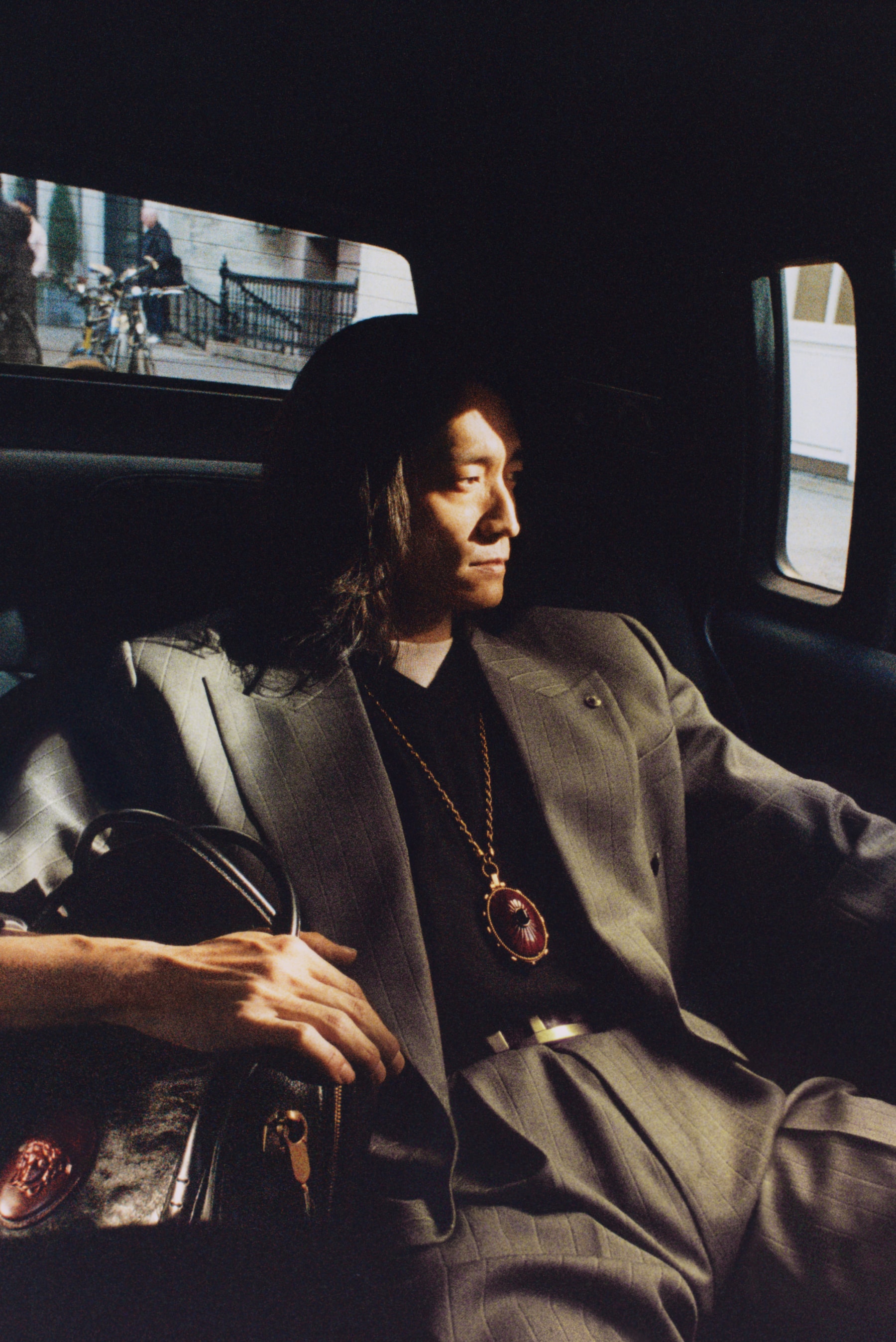 versace, dario vitale, lexee smith, steven meisel, models, group