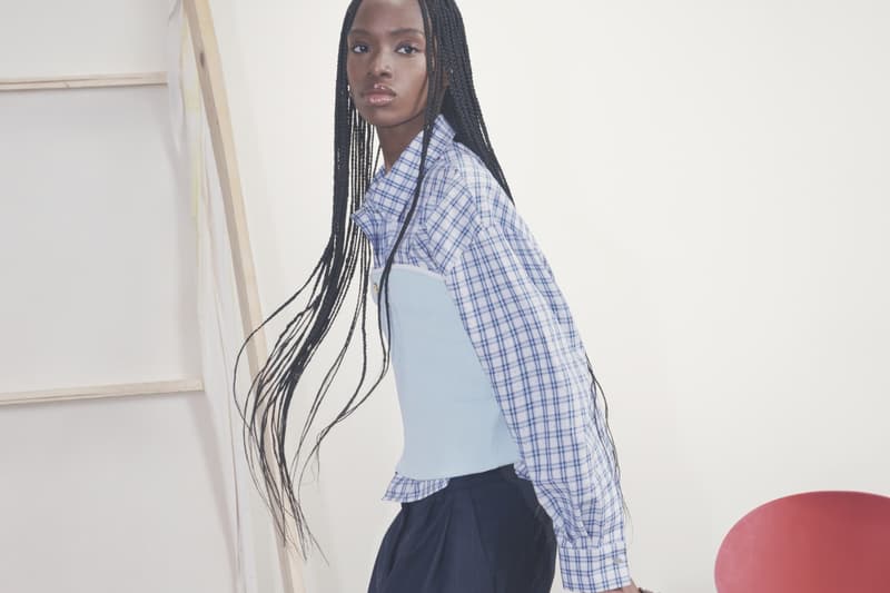 Maje, paris, french, fashion, models, ss26, campaigns, shirts, clothing, pants