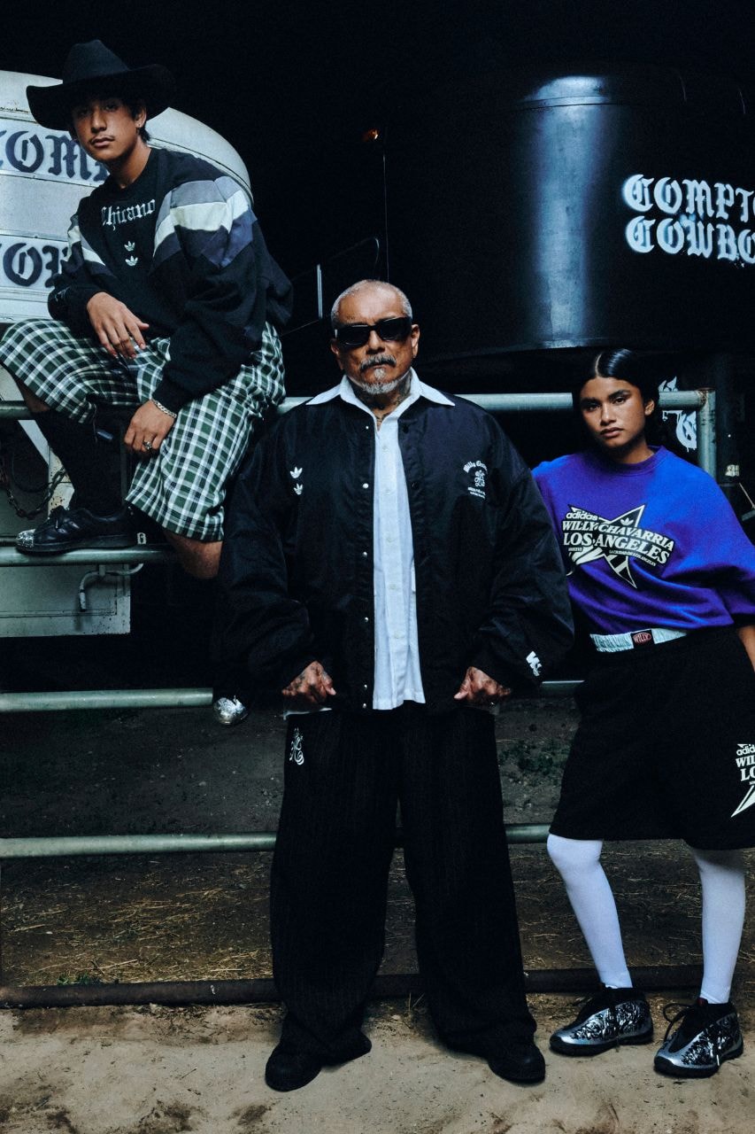Adidas, NBA All-Star Weekend, Willy Chavarria, Compton Cowboys, Chicano, Los Angeles, Adidas Superstars, Collaborations, Sneaker Drops, Basketball, NBA, WNBA