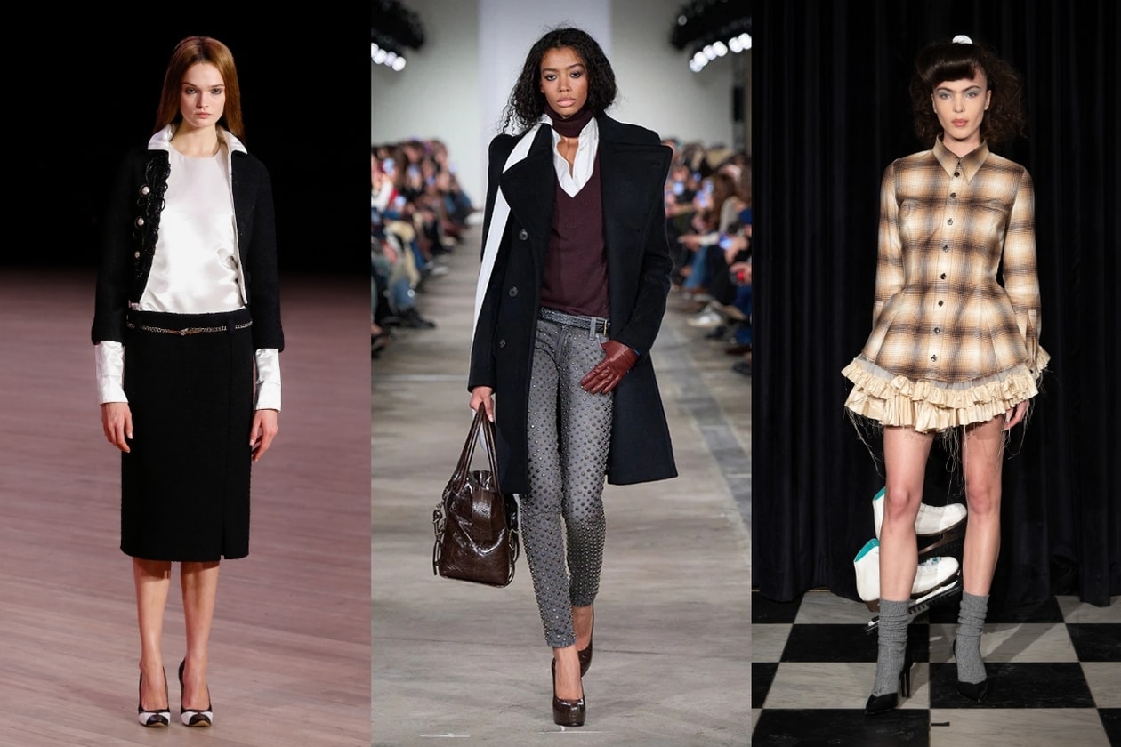 runway, milan, london, paris, new york, hair, lace up boots, leather trousers, snake print, texture