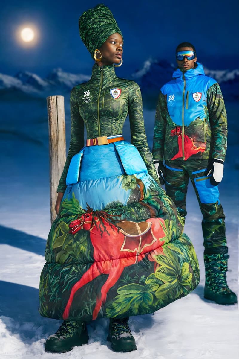 Stella Jean, 2026 Winter Olympics, Haiti, Milano Cortina, Team Haiti, Toussaint Louverture, Edouard Duval-Carrié, Spring/Summer 2026