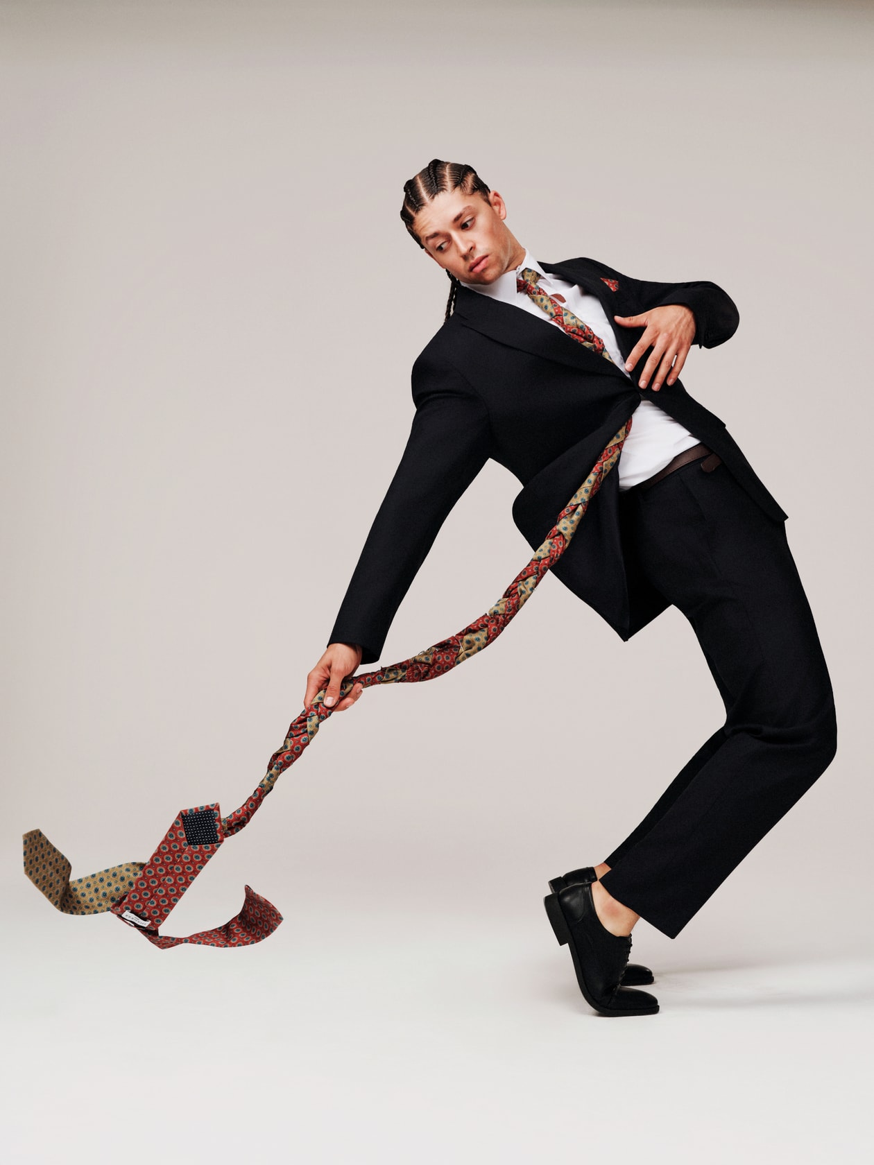 Shankar，south asian，品牌，Indian，印花领带，Mughal