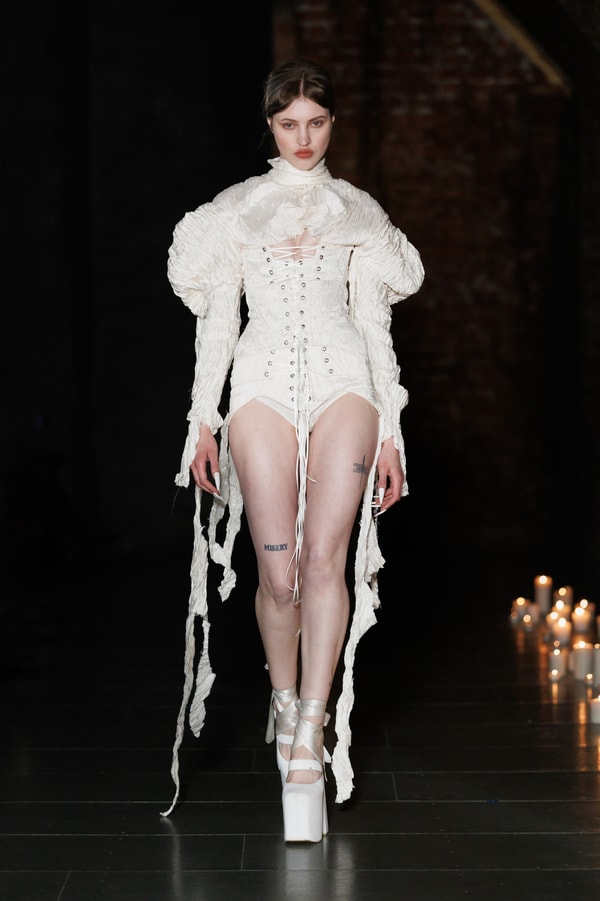 Dreaming Eli, Corsets, Lingerie, Wuthering Heights, FW26, London Fashion Week, FW26, Runways