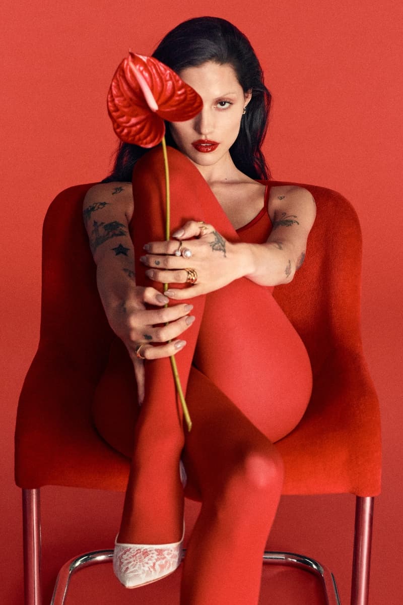 gabbriette, bridal campaign, wedding, Jimmy Choo, campaigns, fashion, matty Healy