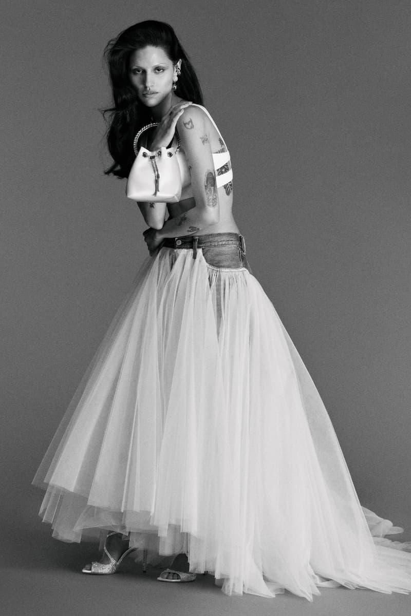 gabbriette, bridal campaign, wedding, Jimmy Choo, campaigns, fashion, matty Healy