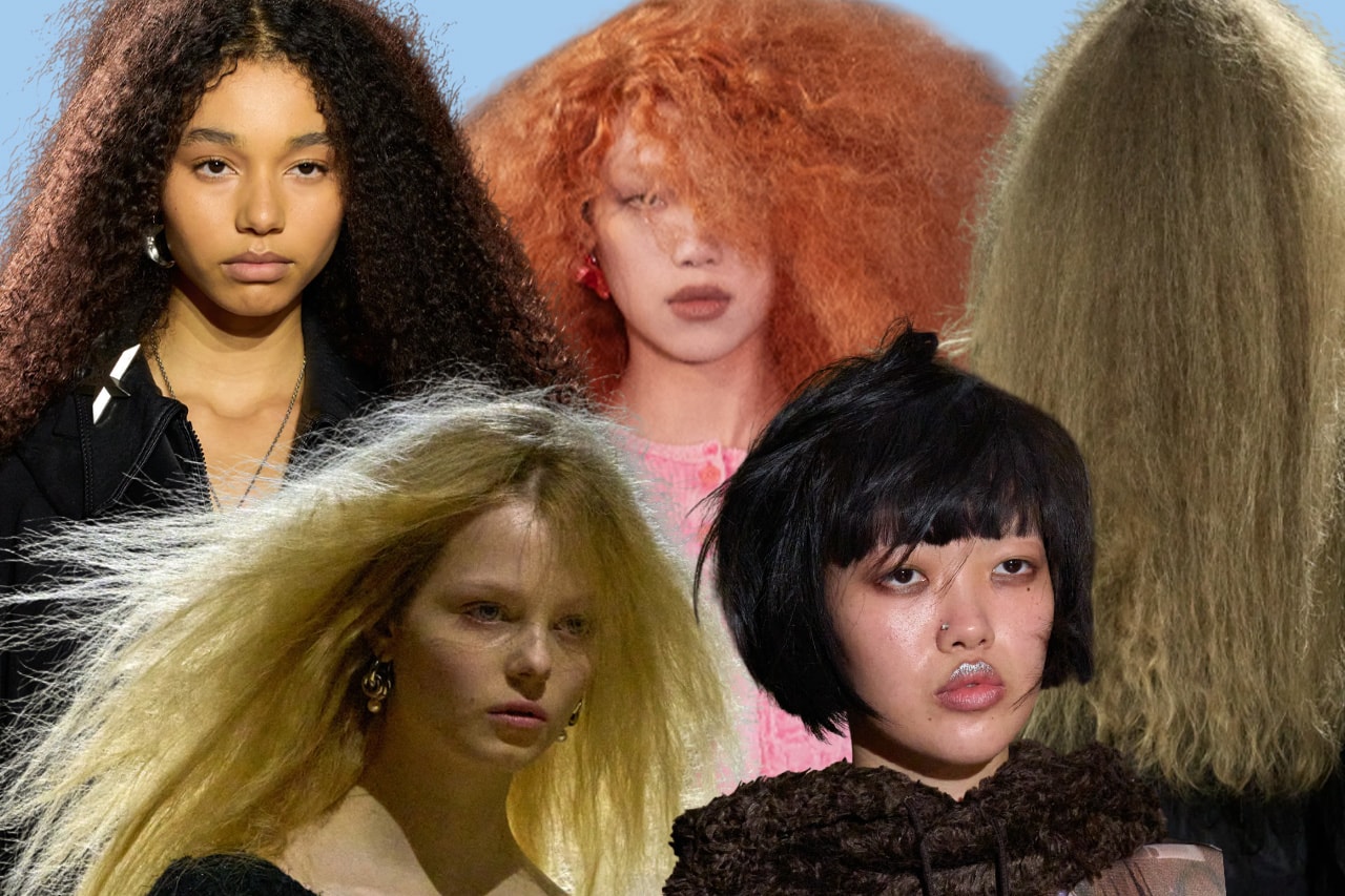 Fashion Week Fall/Winter 2026, Simone Rocha, Collina Strada, New York Fashion Week, London Fashion Week, Runway Hair, Messy Hair, Bed Head