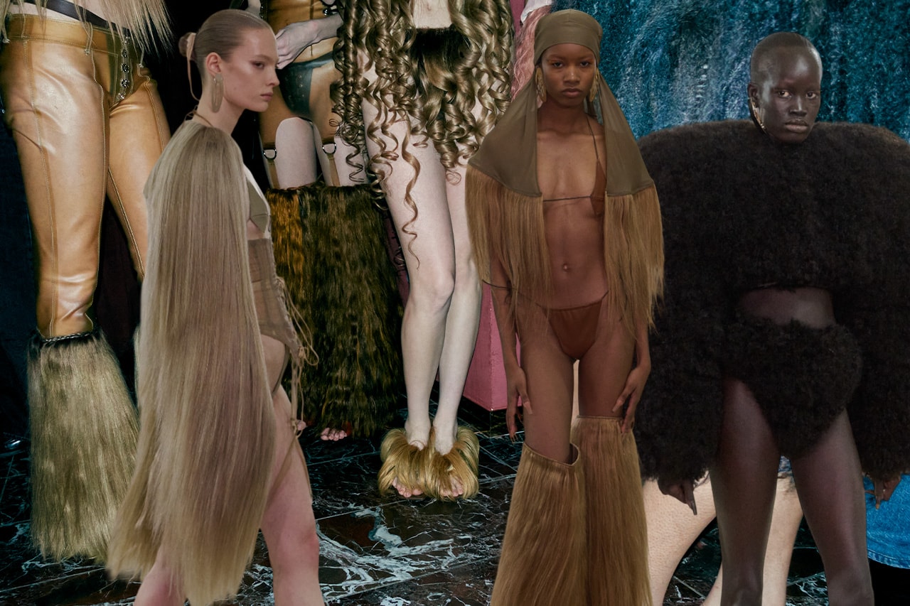 Charlie Le Mindu, SHOWPONY, Evanie Frausto, Hairy Fashion, Clothes Made of Hair, Spring/Summer 2026, Fall/Winter 2026, Haute Couture