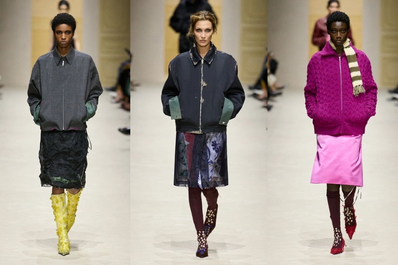 Prada, Fall/Winter 2026, Bella Hadid, Milan Fashion Week, Runways, First Look 