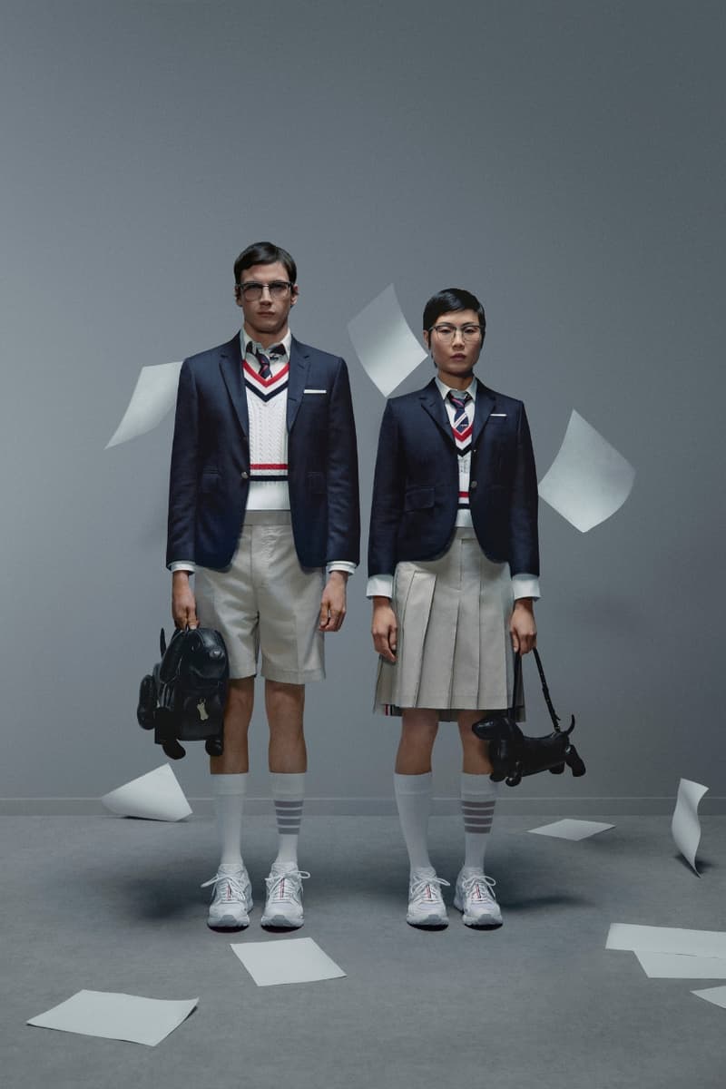 Thom Browne, Sneakers, ASICS, collarorations, footwear, trainers, fashion, campaigns, shoes
