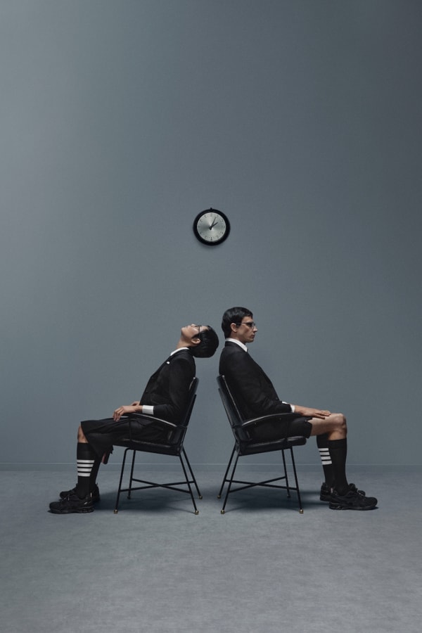 Thom Browne, Sneakers, ASICS, collarorations, footwear, trainers, fashion, campaigns, shoes