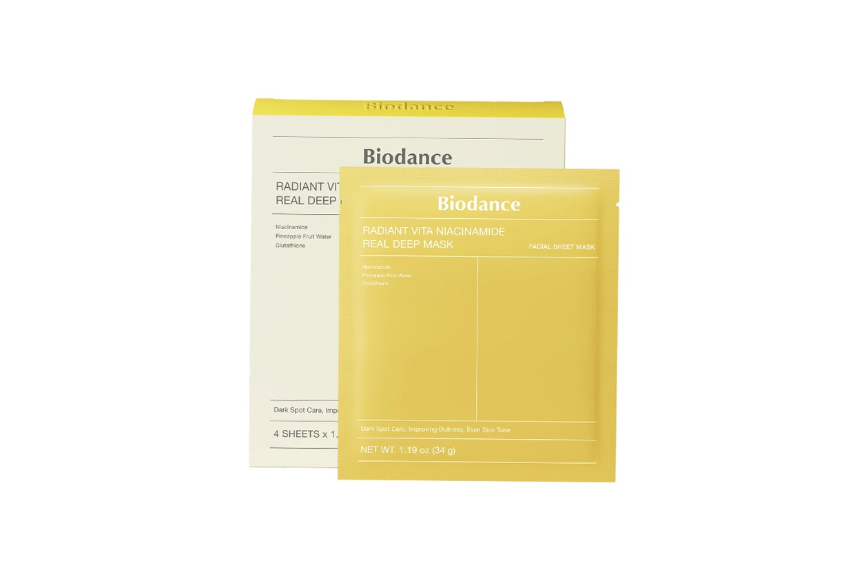 Biodance Radiant Vita Niacinamide Real Deep Mask, review, skincare, K-beauty, sheet mask wajah