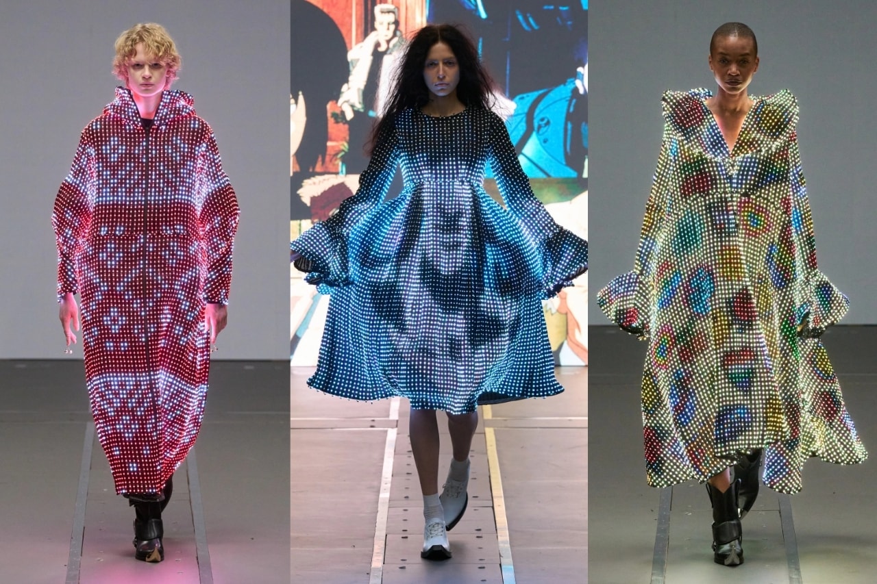 ANREALAGE, FW26, fashion, runways, catwalka, fashion week, paris, digital clothes, science fiction, art