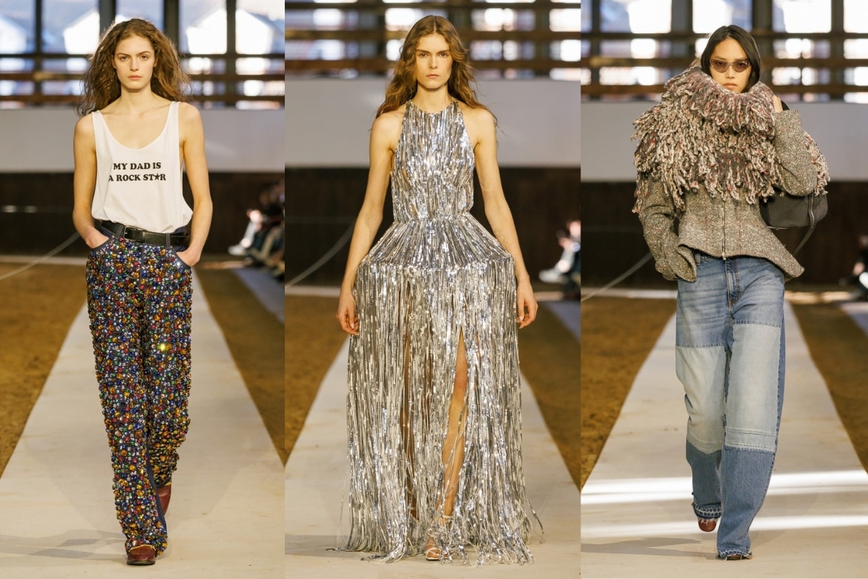 paris fashion week, runway, chair dress, hairy, hodakova, models, gardens, 