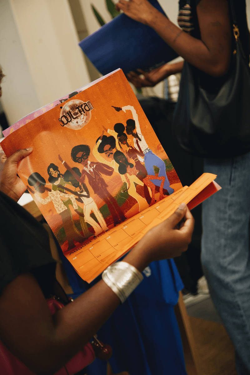 DonYé Taylor studio VonEric Fritz Von Eric art Black Standard Time Calendar your nuclei brand intellectual home decor brand Black History Month legends culture