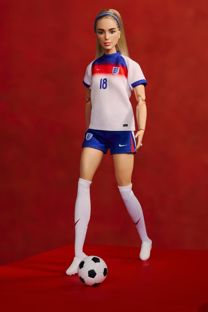 Chloe Kelly, Barbie, Mattel, Barbie Doll, Barbie Role Models, Dolls, Lionesses, Arsenal Women, Arsenal, Women's Football, Women's Soccer, WSL, Soccer, Football, Athletes