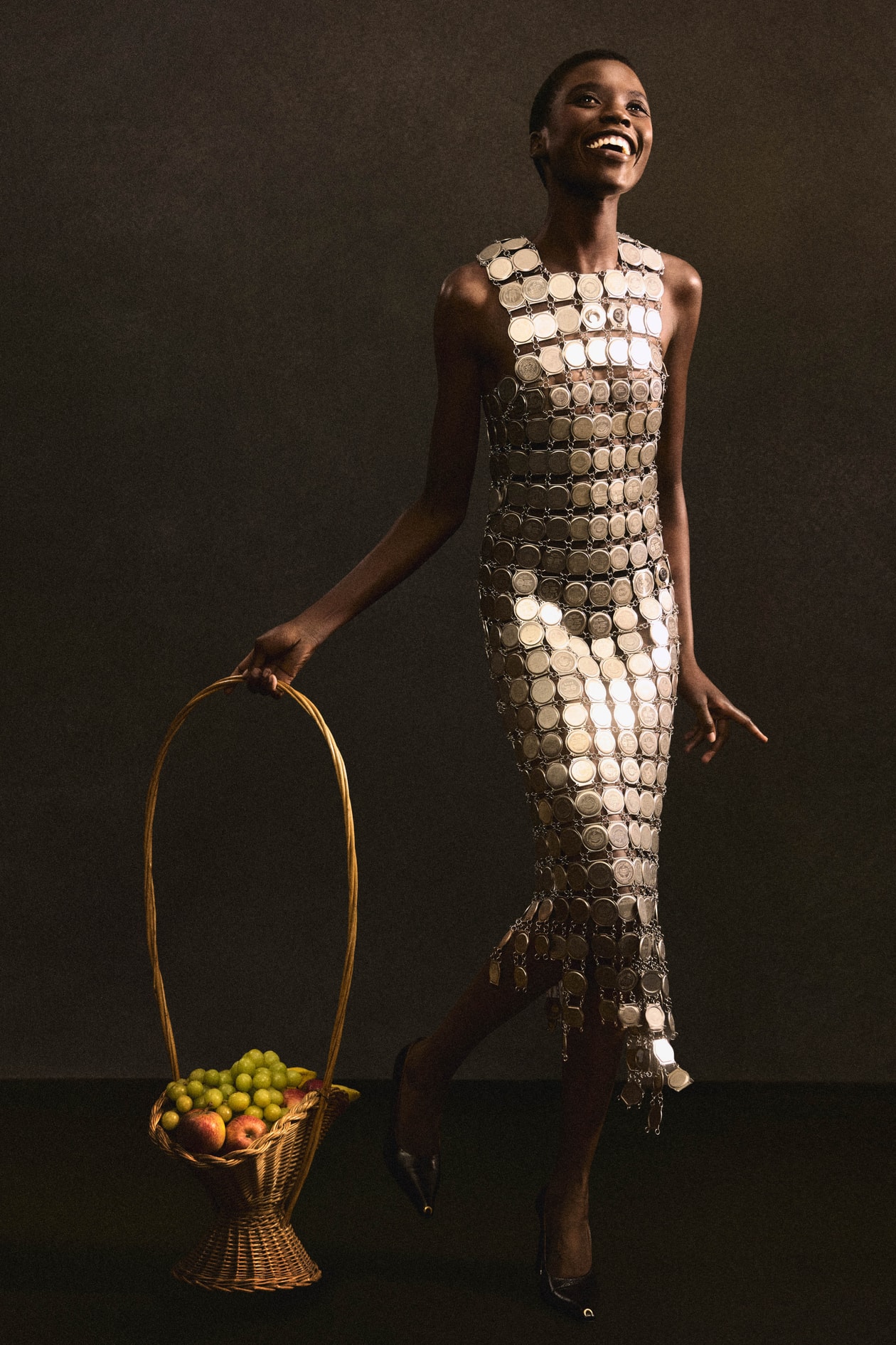 Marine serre, Mona Lisa, puzzle dress, Paris, collection 