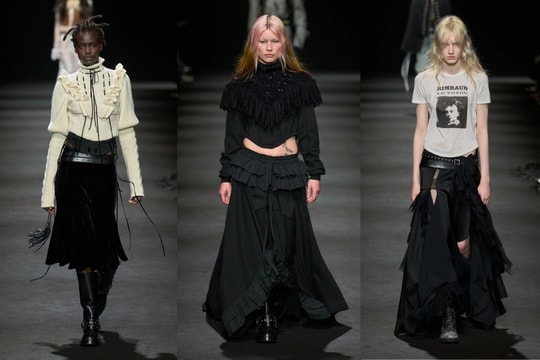 Ann Demeulemeester FW26 Celebrates Internal Dialogue With "Dear Night Thoughts"