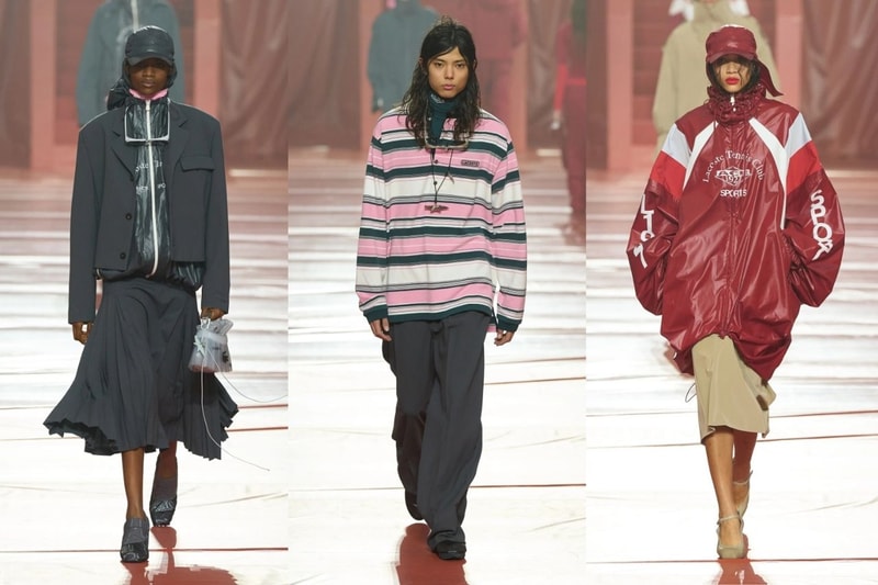 Lacoste 2026 秋冬：向雨濕型格致敬的時裝秀