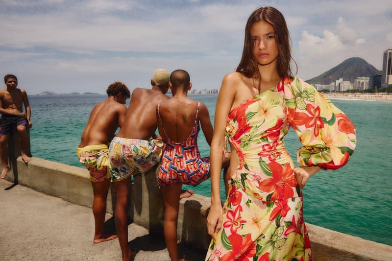 Farm Rio, campaign, collection, fashion, Brazil, dresses, color, clothing, models, summer