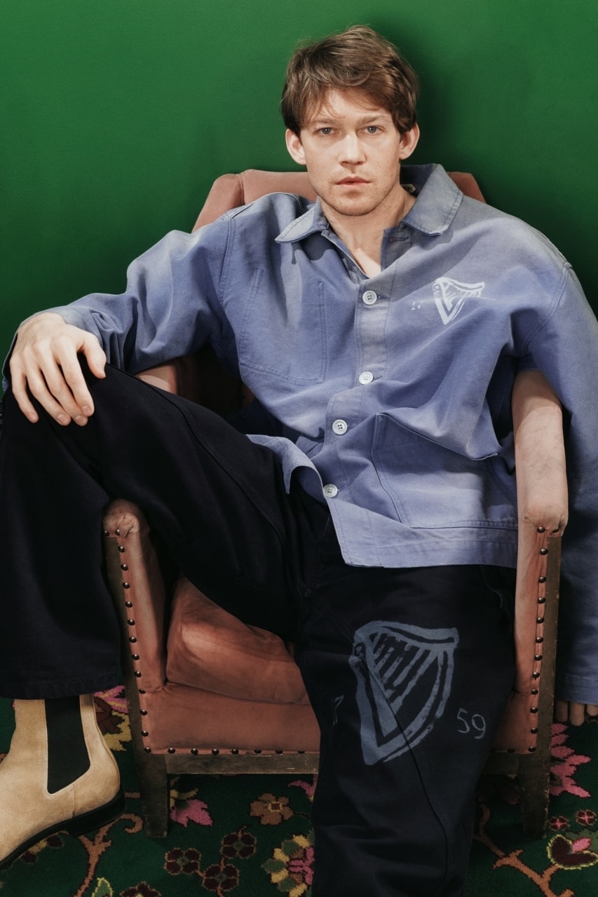 Little Simz, Joe alwyn, jw anderson, guinness, fashion, collaborations, campaigns, sweaters, knitwear, models, clothing