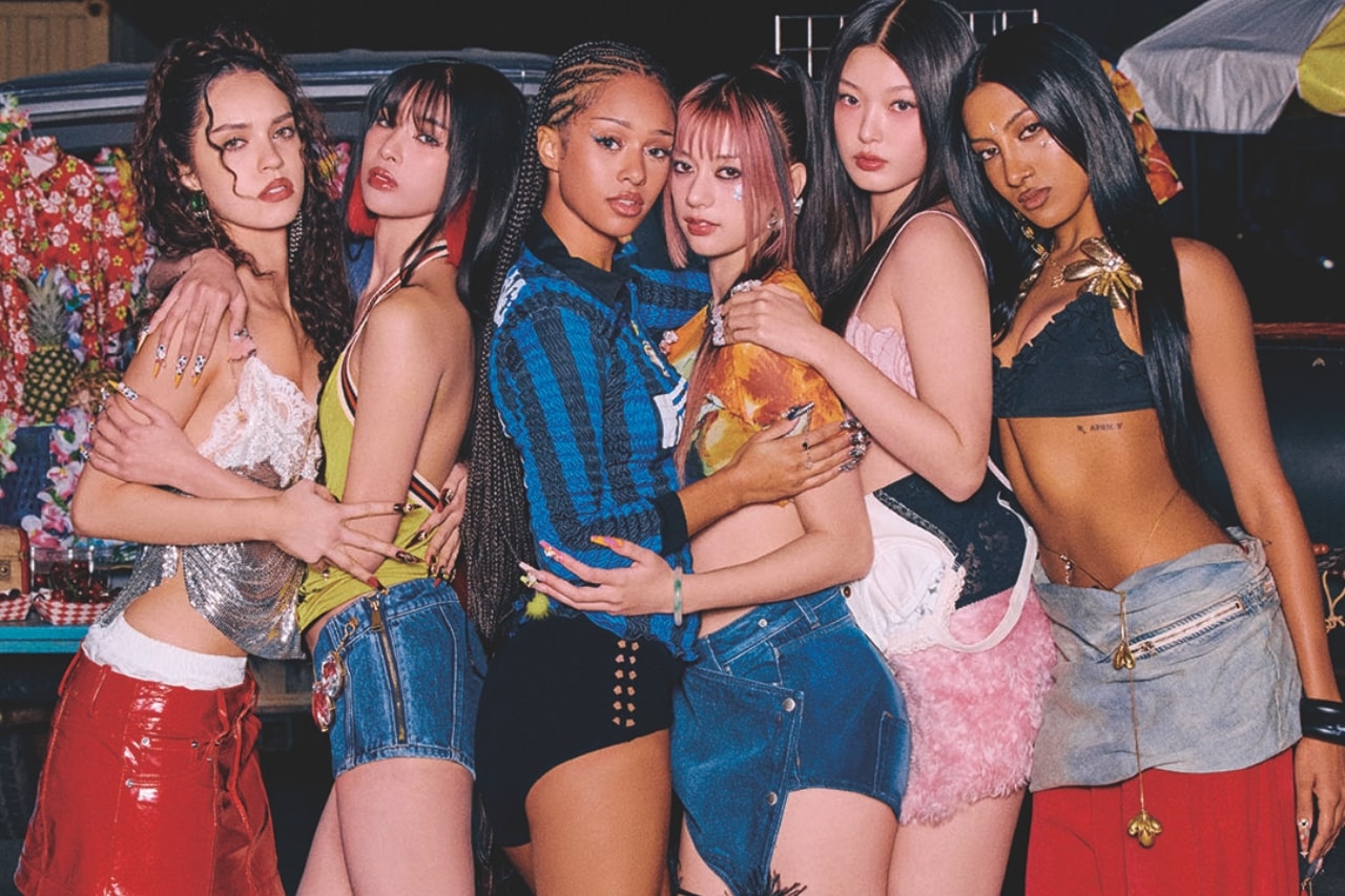 KATSEYE, SHIBUYA109, campaign, pop up, collaboration, manon, fashion, japan, Shibuya 