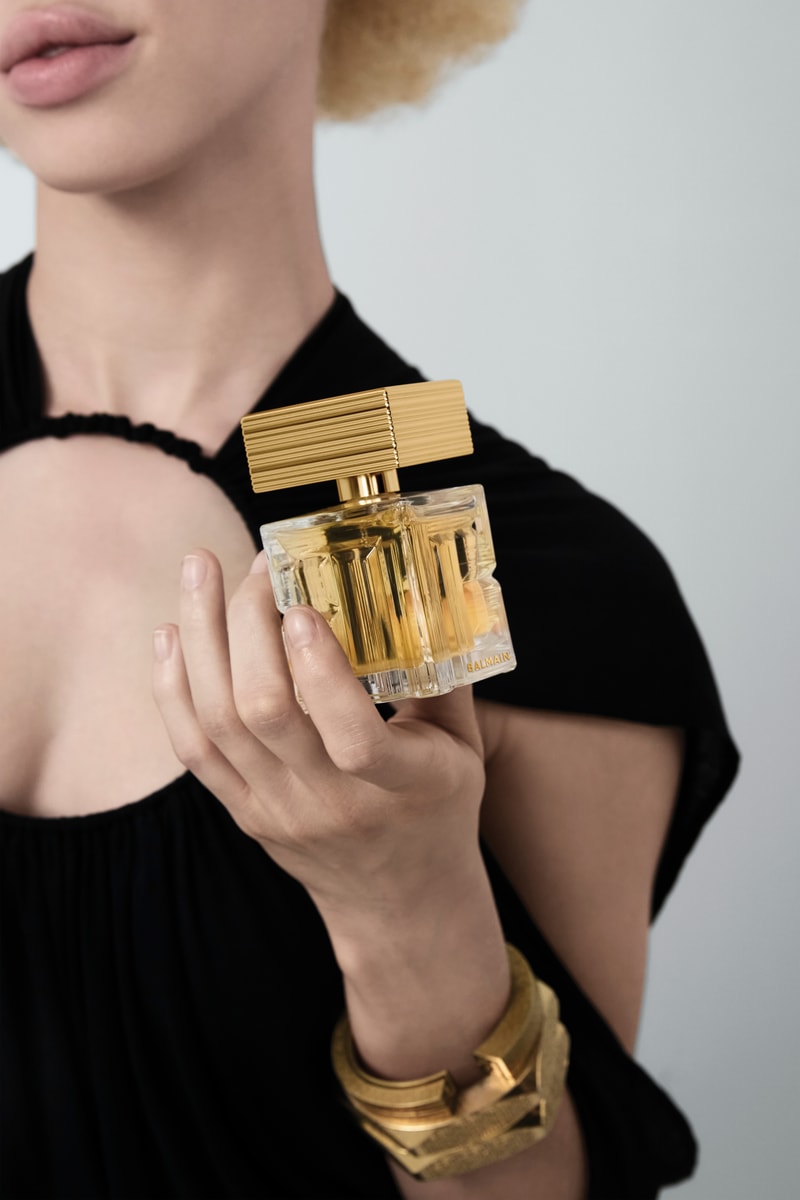 balmain beauty destin de balmain pop up event exclusive nyc new york city fragrance perfume scent peonies 