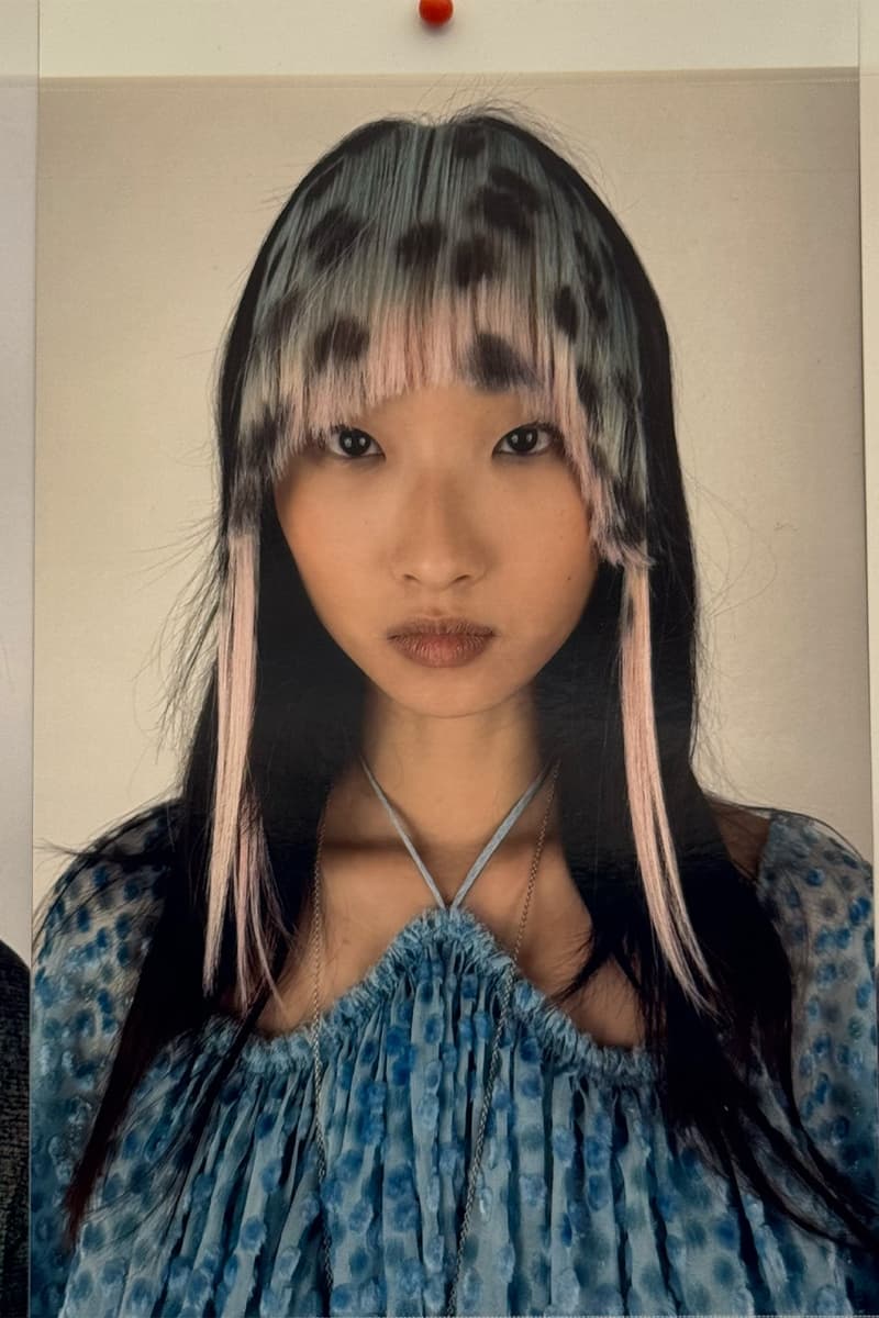 Kiko Kostadinov, Fall/Winter 2026, Paris Fashion Week, Striped Hair, Alysa Liu, Tomihiro Kono, Wigs, Hair