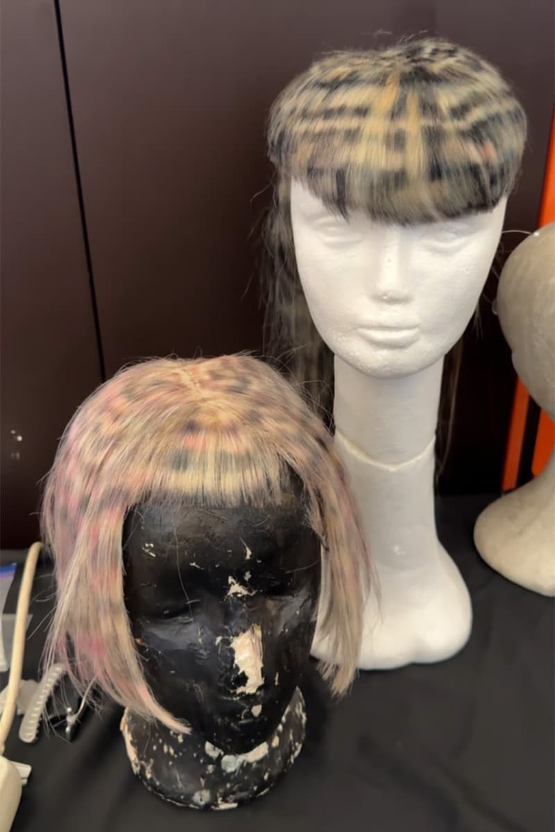 Kiko Kostadinov, Fall/Winter 2026, Paris Fashion Week, Striped Hair, Alysa Liu, Tomihiro Kono, Wigs, Hair