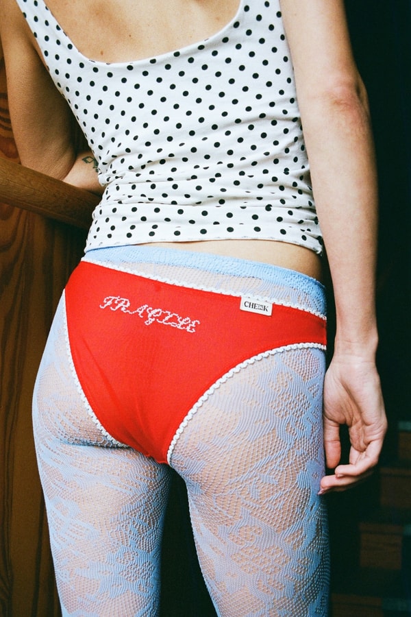 Tummy Ache, THE CHEEK, Underwear, lingerie, pants, models, collaborations, photography