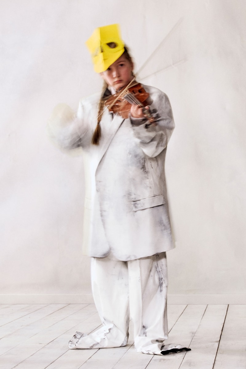 Maison Margiela, Max Richter, ss26, campaigns, fashion, film, orchestra, kids, musicians, clothes, opera, music