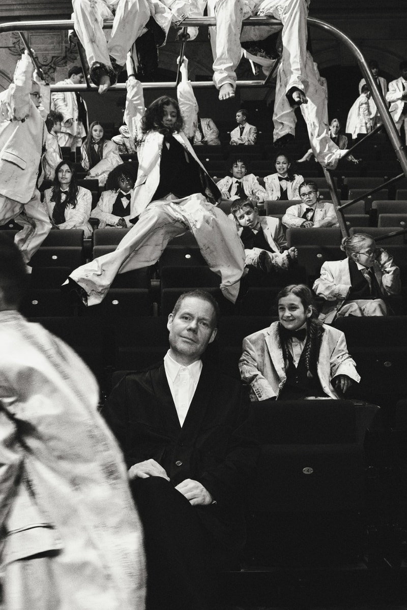 Maison Margiela, Max Richter, ss26, campaigns, fashion, film, orchestra, kids, musicians, clothes, opera, music