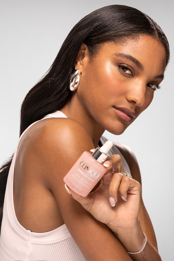 Tara Davis-Woodhall, Hunter Woodhall, Clinique, Skincare, Campaigns, Olympians, Athletes