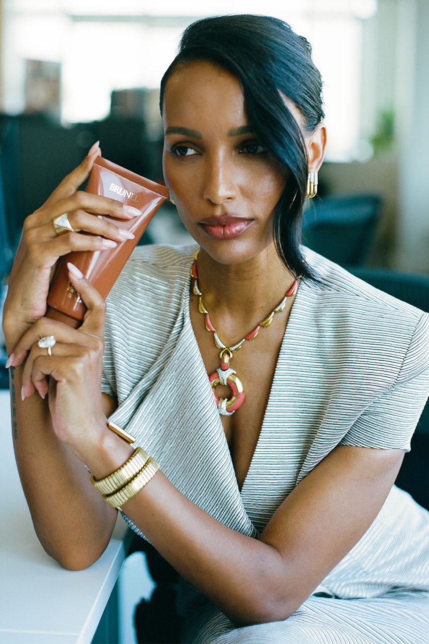 Jasmine Tookes, Sara Sampaio, Brunel, Awakening Vital Radiance Body Lotion, Skincare, Body Care, Campaigns