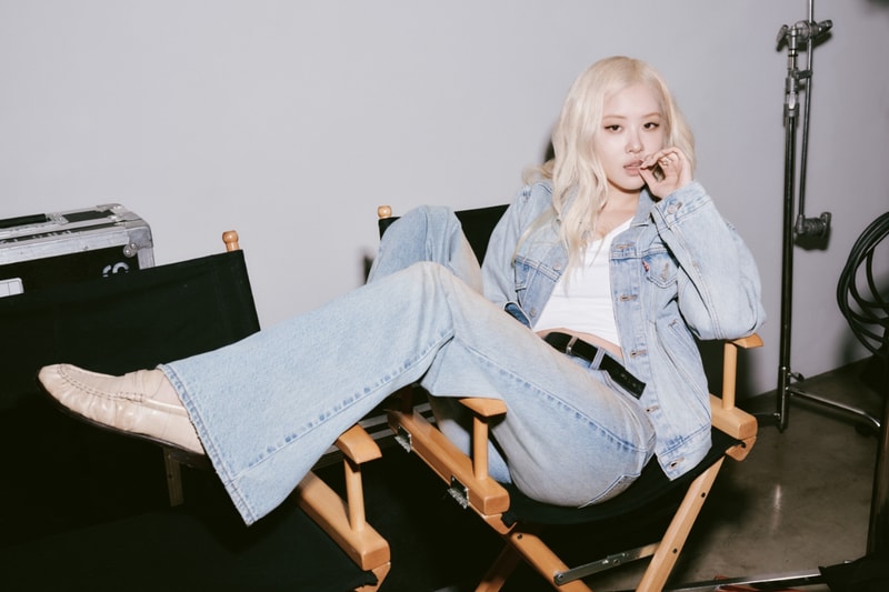 ROSÉ, Levi's, Brand Ambassador, jeans, denim, k-pop, videos, campaigns, musician, BLACKPINK