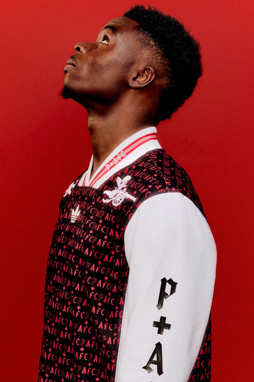 Arsenal, Collaborations, PLACES + FACES, adidas, Jerseys, Soccer, Football, Premier League, Chip, Bukayo Saka